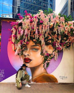Flower Mural NYC