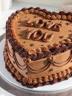Love You Chocolate Cake