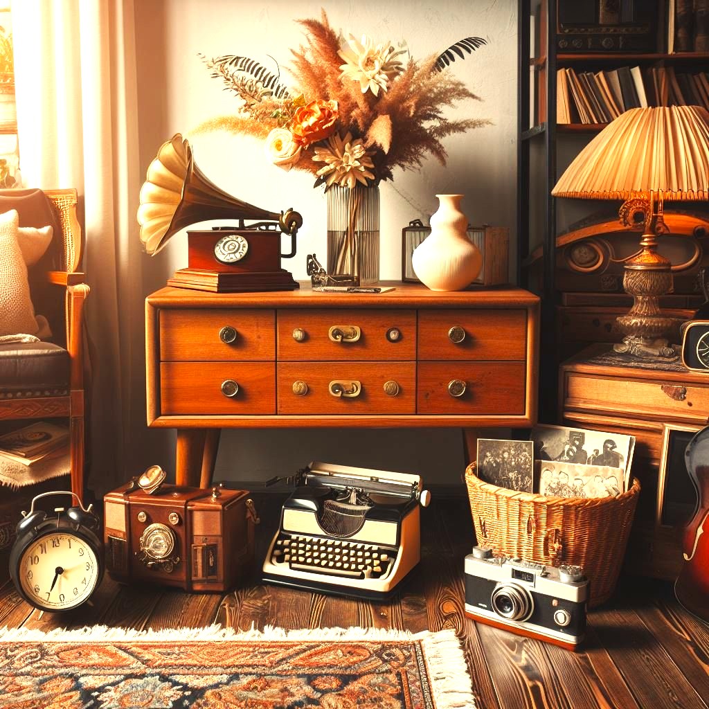 Vintage Stylized Tableau