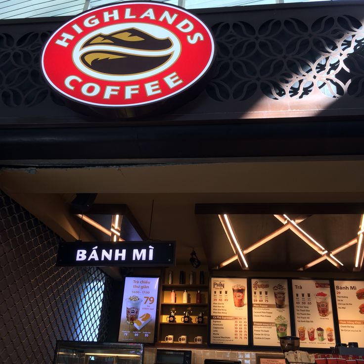 Highlands Coffee Storefront
