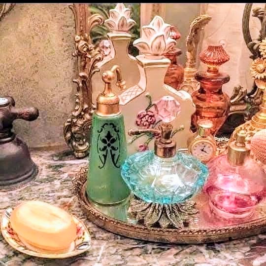 Vintage Antique Perfume Bottles