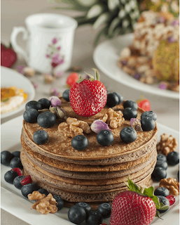 Crepe Cake with Berries