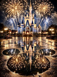 Cinderella Castle Fireworks Display