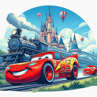 Cars Lightning McQueen Castle