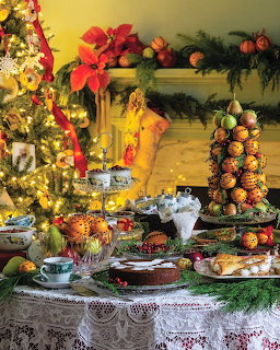 Christmas Dessert Table Display