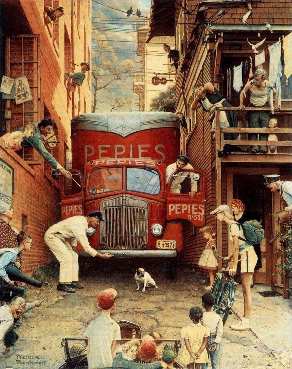Norman Rockwell Moving Day
