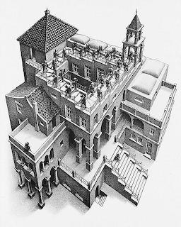 Escher Impossible Architecture