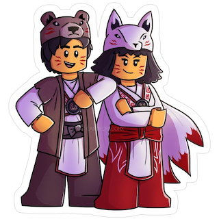 Kataru & Akita LEGO Ninjago