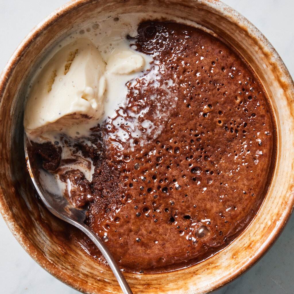 Nutella Pudding Cake