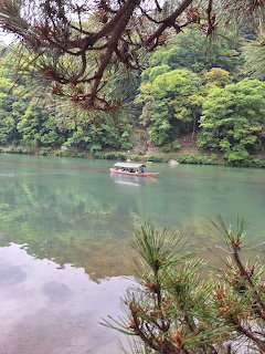 Boat on Calm Green River