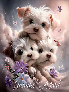 Three Puppy Portrait