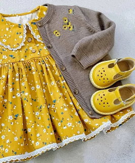 Yellow Floral Dress Outfit