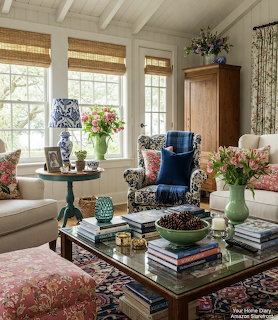 Cozy Traditional Living Room