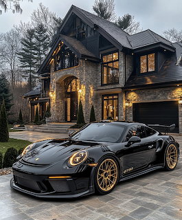 Luxury Home and Sports Car