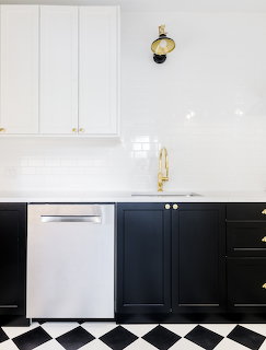 Modern Two-Tone Kitchen Interior