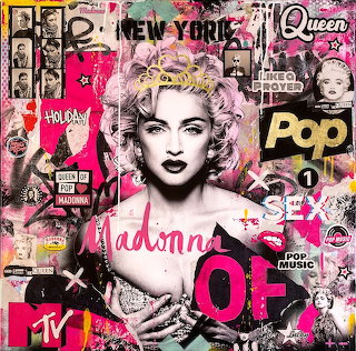 Madonna Pop Art Collage