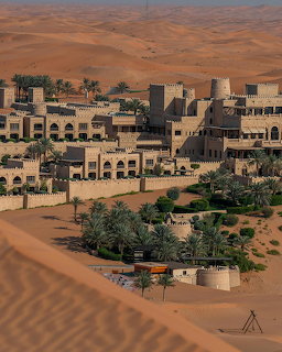 Desert Resort in Sand Dunes