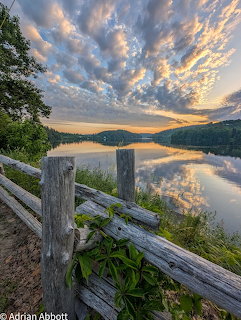 Lake Sunset Fence
