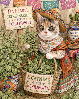 Tia Pearl's Catnip Harvest