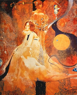 Surreal Vintage Portrait Collage