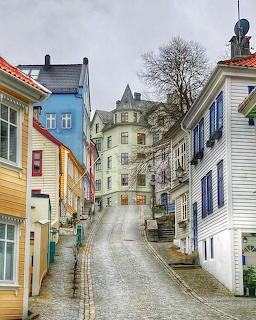 Colorful European Street