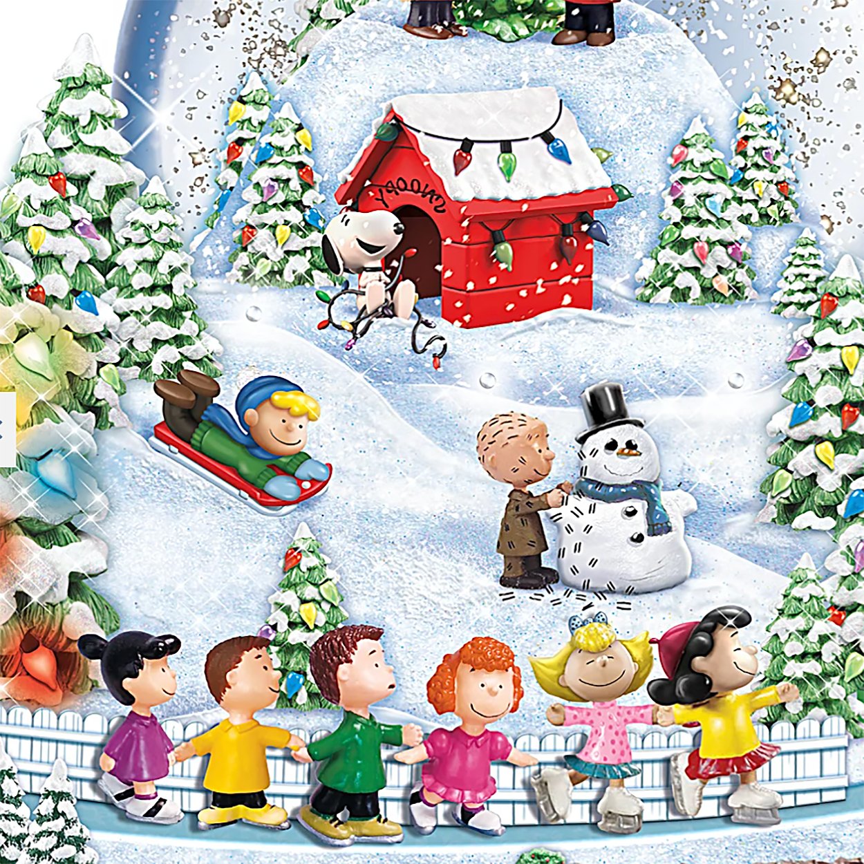 Snoopy Christmas Scene
