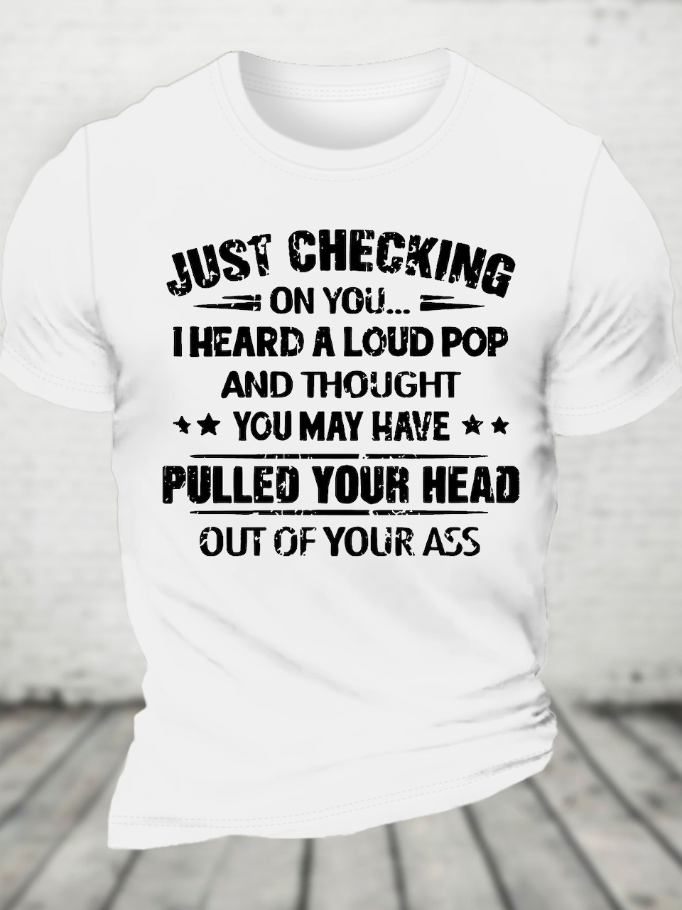 Sarcastic Graphic T-Shirt Text