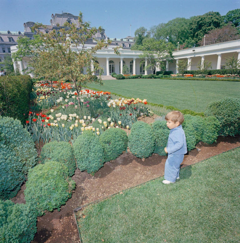 JFK Jr White House Garden