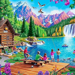 Fishing Cabin Lake