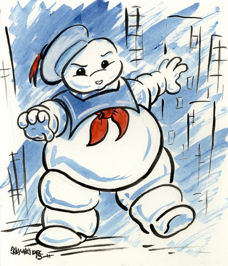 Stay Puft Sketch
