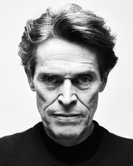 Portrait photograph of actor Willem Dafoe