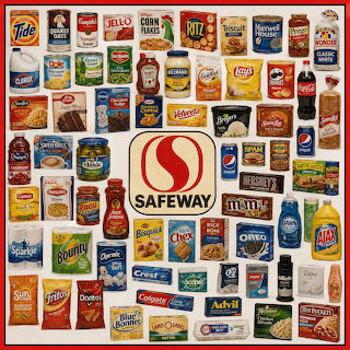 Grocery Products Collage