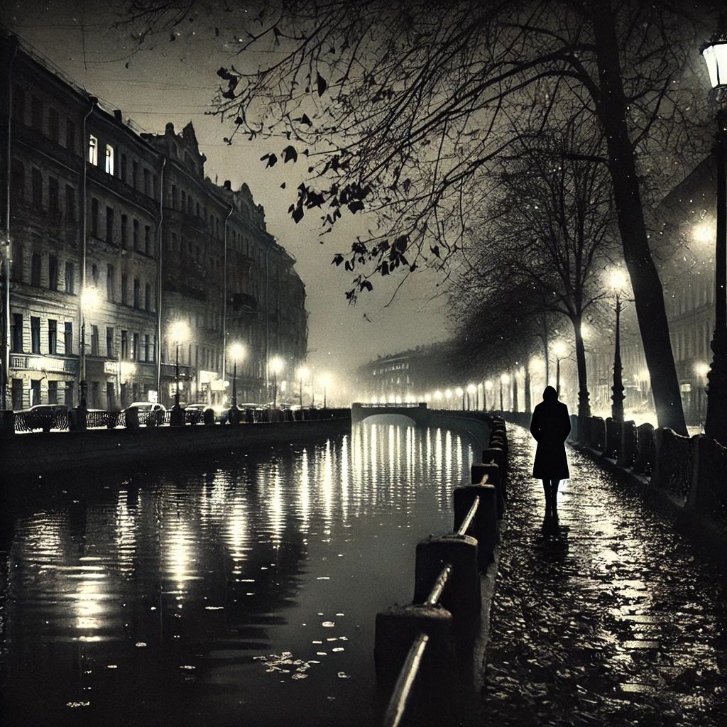 Rainy Night Canal Street