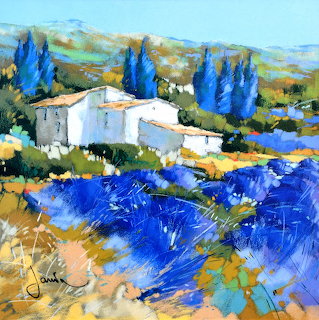 Provence Lavender Field Cottage