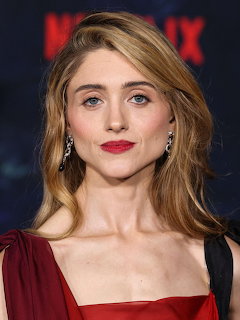 Blonde Woman Red Dress