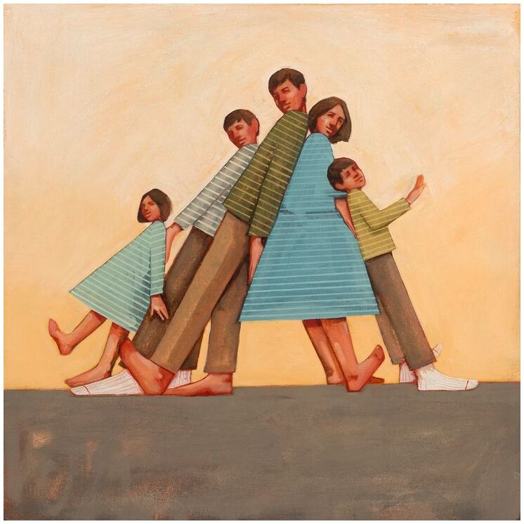 Stylized Family Painting