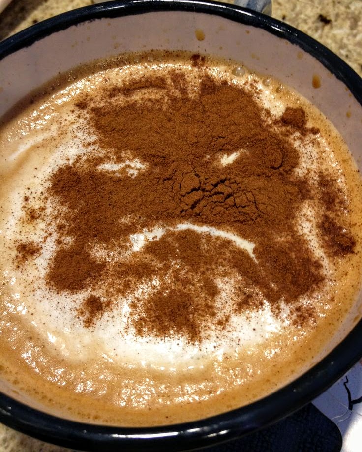 Angry Latte Art