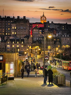 Edinburgh Street Sunset