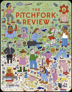 Pitchfork Review Illustration Poster