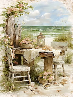Rustic Beach Table