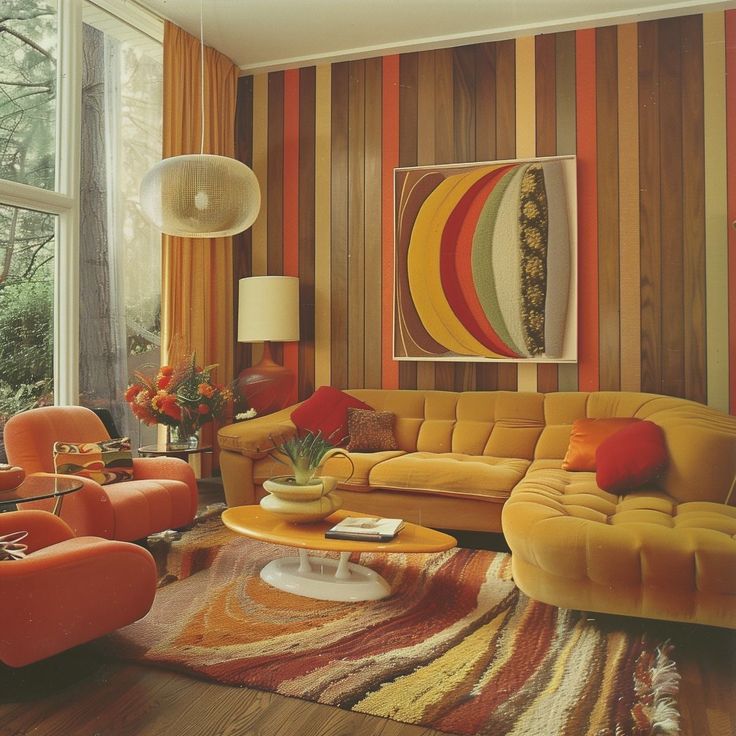 1970s living room