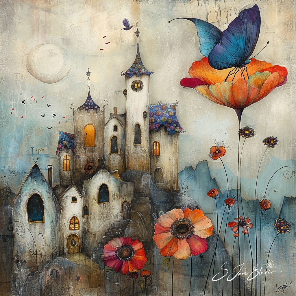 Petite Tour Butterfly Castle