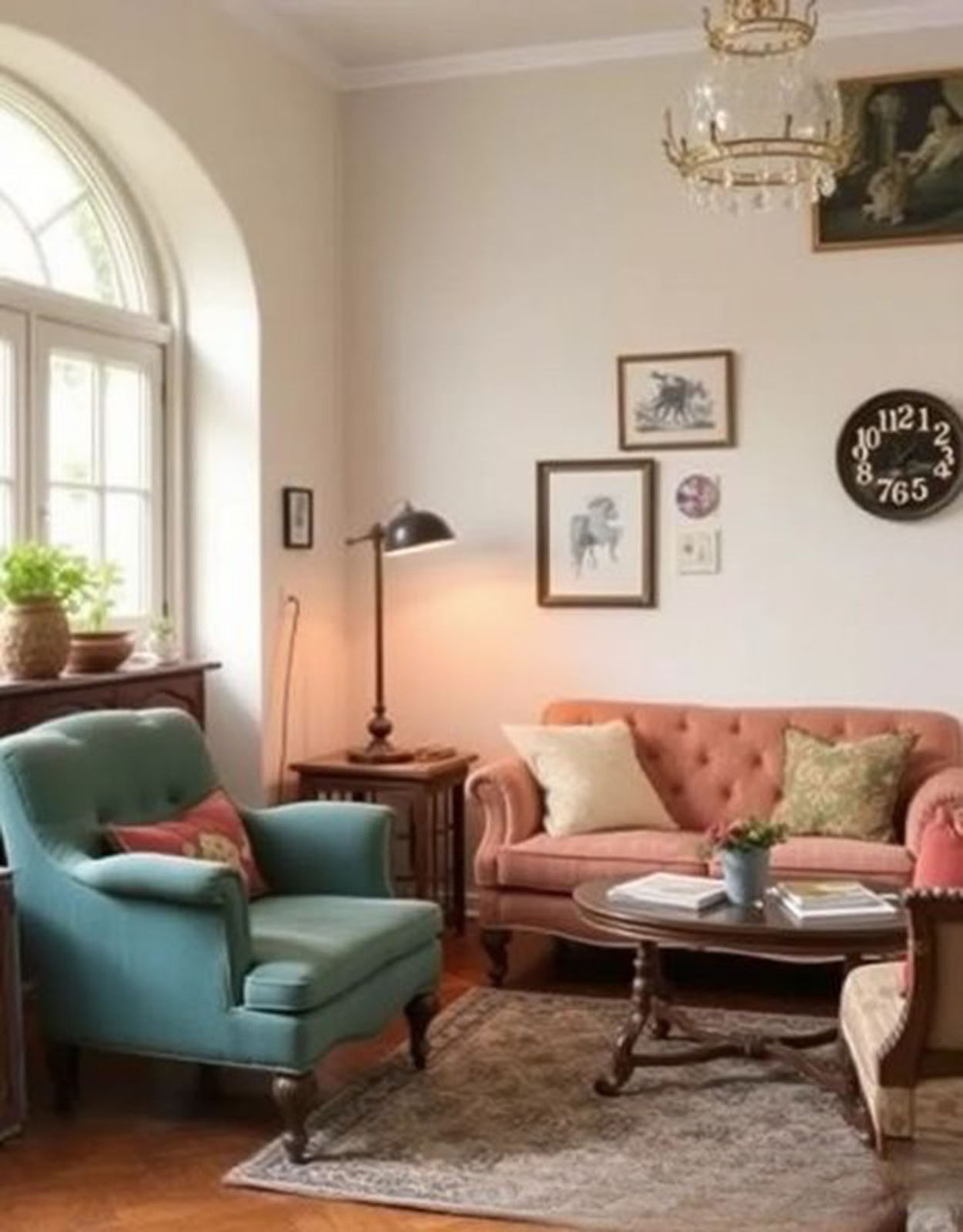 Vintage cottage home with classic architectural details