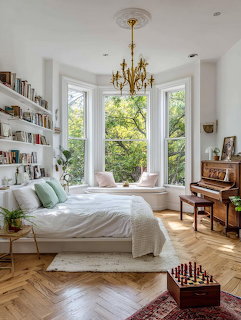 Bright Bedroom Interior