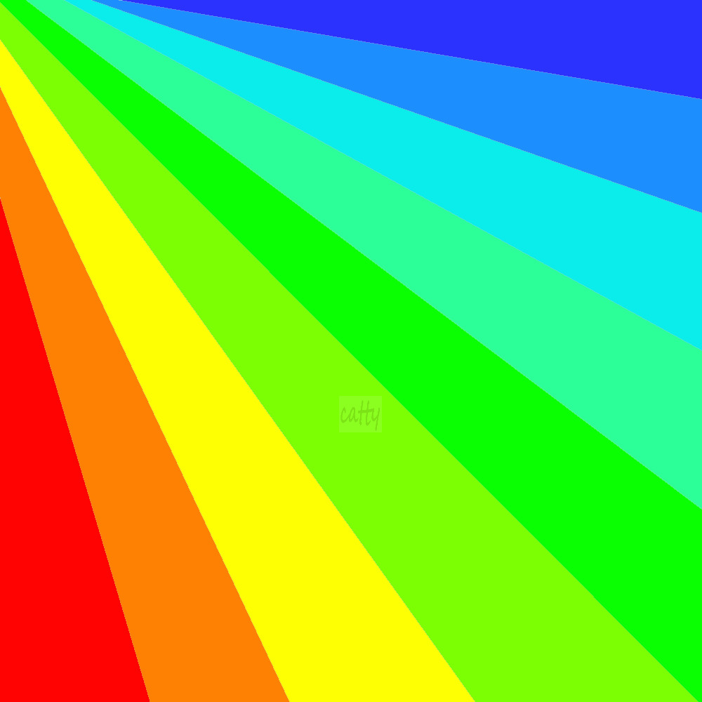 Rainbow Color Spectrum Rays