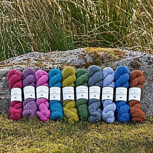 Colorful Yarn Skeins
