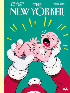 Crying New Year Baby