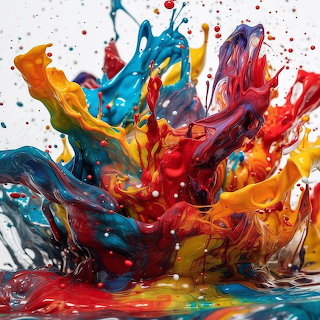 Colorful Paint Splash