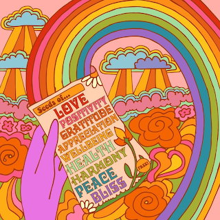 Groovy Peace Love Quote