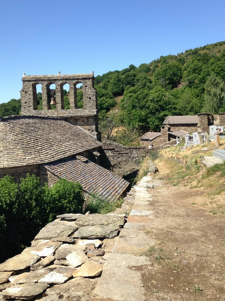Scenic Cevennes countryside landscape with hills and natural terrain